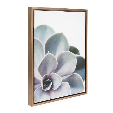 Sylvie Succulent 5 Framed Canvas by F2 Images