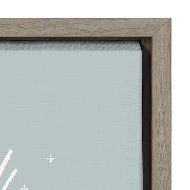 Sylvie Sun Beach Tropical Surf Framed Canvas by The Creative Bunch Studio