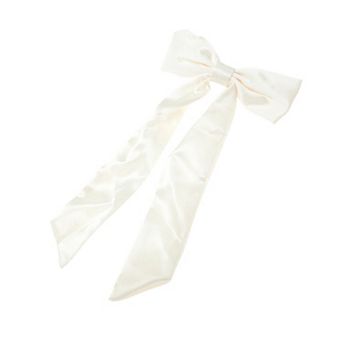 Satin Bow Ribbon Duckbill Hair Clips Hairdo Clip 1 pc