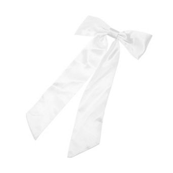 Satin Bow Ribbon Duckbill Hair Clips Hairdo Clip 1 pc