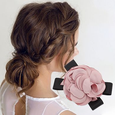 Floral Duckbill Hair Clips Hairdo Clip 1 Pc