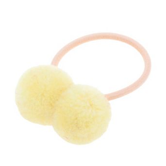 Children Pompon Hair Elastic Band 1 pc