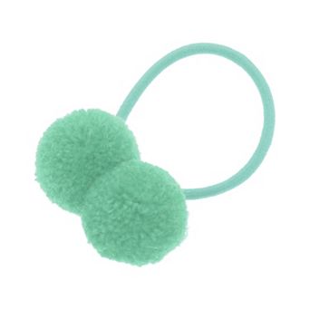 Children Pompon Hair Elastic Band 1 pc