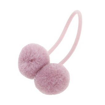 Children Pompon Hair Elastic Band 1 pc