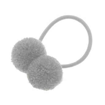 Children Pompon Hair Elastic Band 1 pc