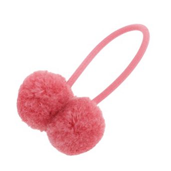 Children Pompon Hair Elastic Band 1 pc