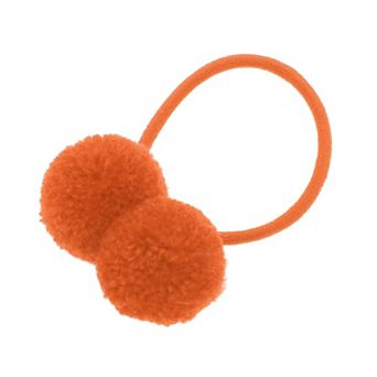 Children Pompon Hair Elastic Band 1 pc
