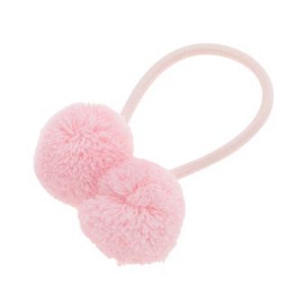 Children Pompon Hair Elastic Band 1 pc