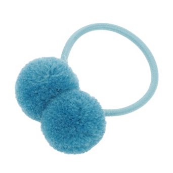 Children Pompon Hair Elastic Band 1 pc