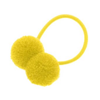 Children Pompon Hair Elastic Band 1 pc