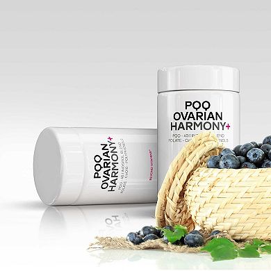 Codeage PQQ Ovarian Harmony, Myo + D-Chiro-Inositol, CoQ10, Folate, Pyrroloquinoline Quinone, 120 ct