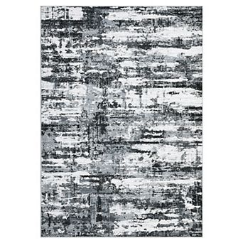 Garvee Machine Washable Gradient Printed Area Rug Non Slip Throw Carpet for Home Decor