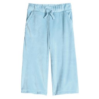 Baby & Toddler Girl Jumping Beans® Velour Wide Leg Pants