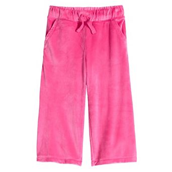 Baby & Toddler Girl Jumping Beans® Velour Wide Leg Pants