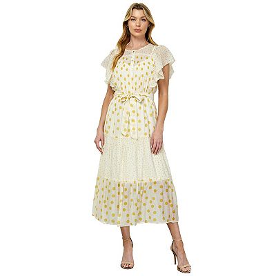 heels for midi dress Jenni Kayne Women's Rove Dress Size XL