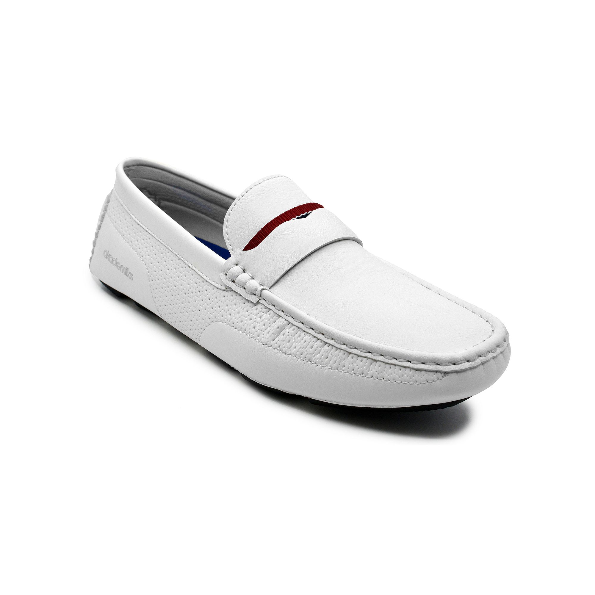 Akademiks Tabor Mens Loafers, Size: 7, White