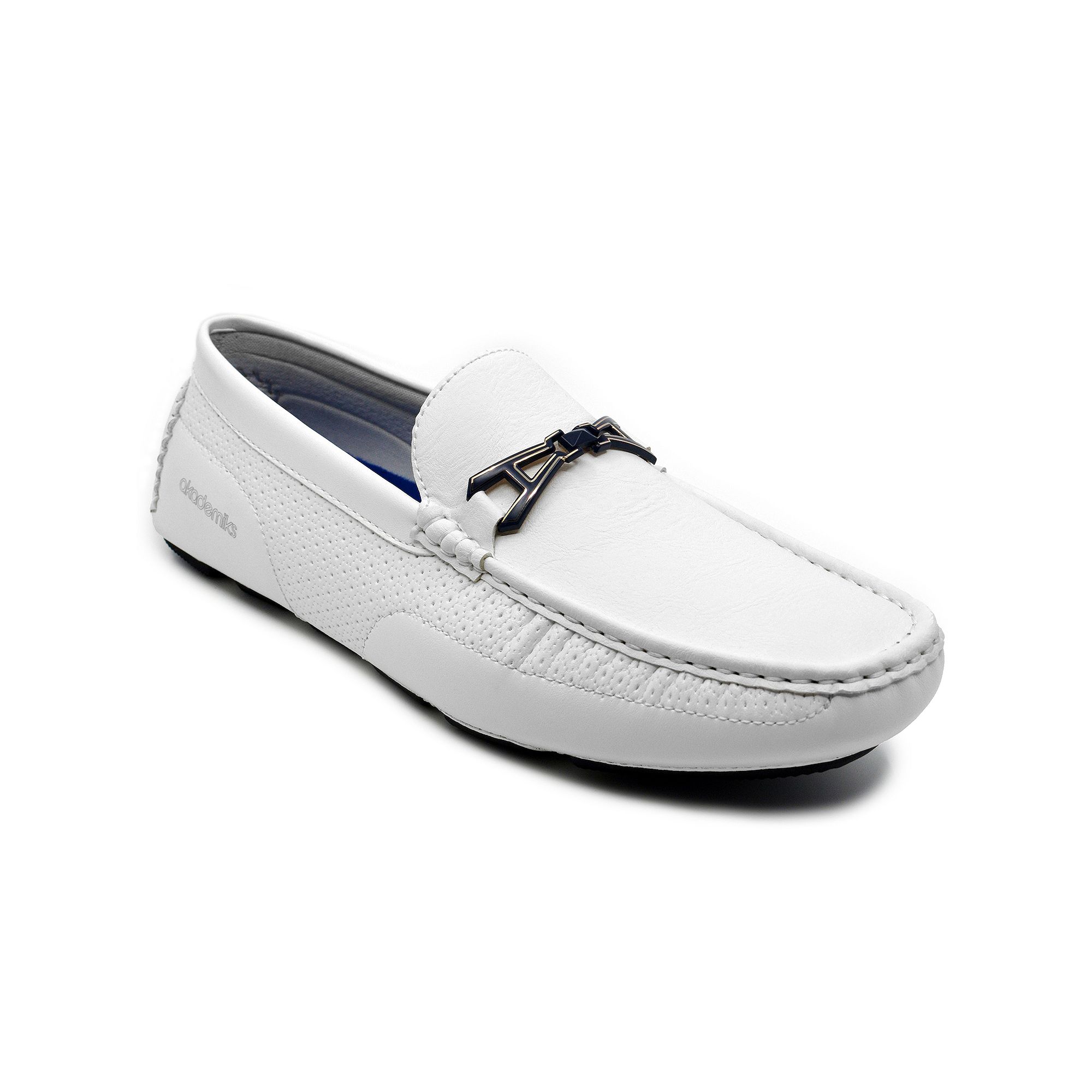 Akademiks Tabor Mens Loafers, Size: 7, White