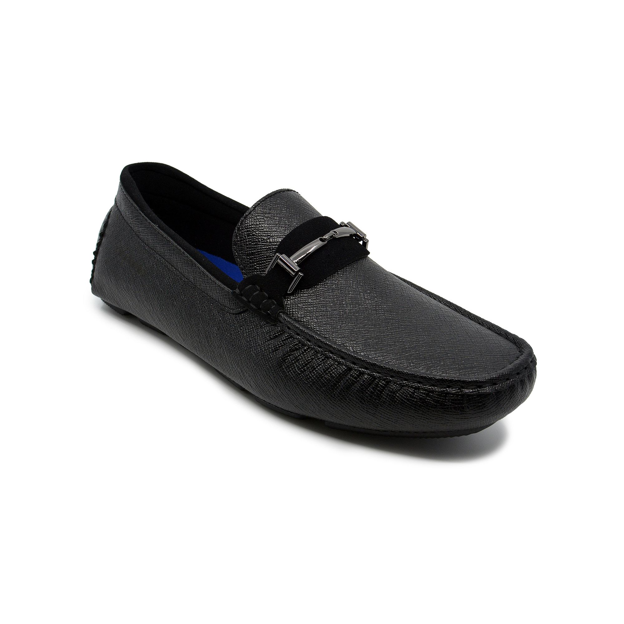 Akademiks Dover Mens Driving Shoes, Size: 7, Black