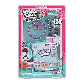 STICKI ROLLS Sticki Book & Wearable Sticker Bracelet Set