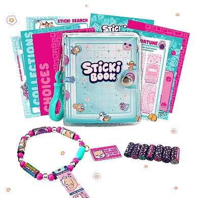 STICKI ROLLS Sticki Book & Wearable Sticker Bracelet Set