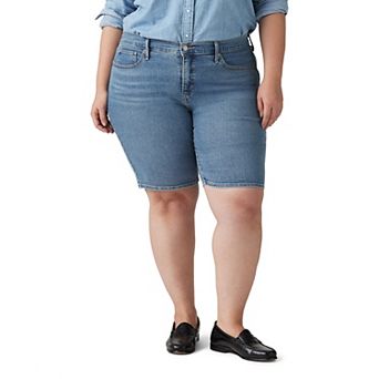 Plus Size Levi's® Shaping Denim Bermuda Shorts