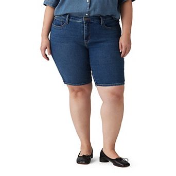Plus Size Levi's® Shaping Denim Bermuda Shorts