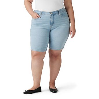Plus Size Levi's® Shaping Denim Bermuda Shorts
