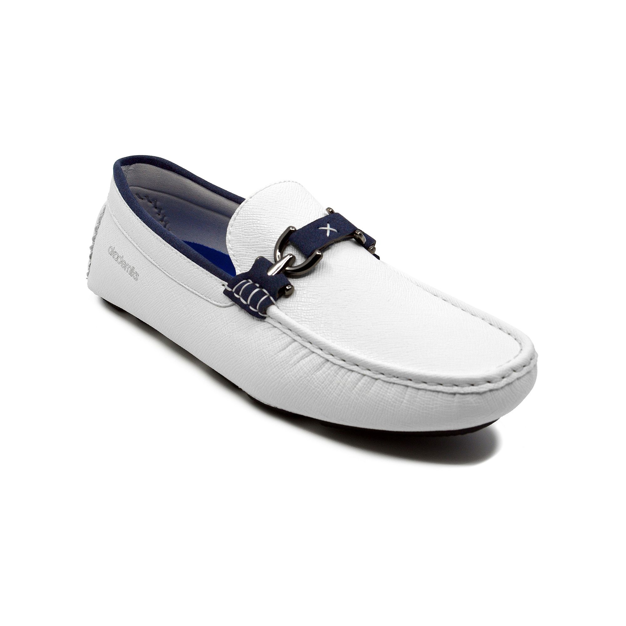 Akademiks Dover Mens Loafers, Size: 7, White