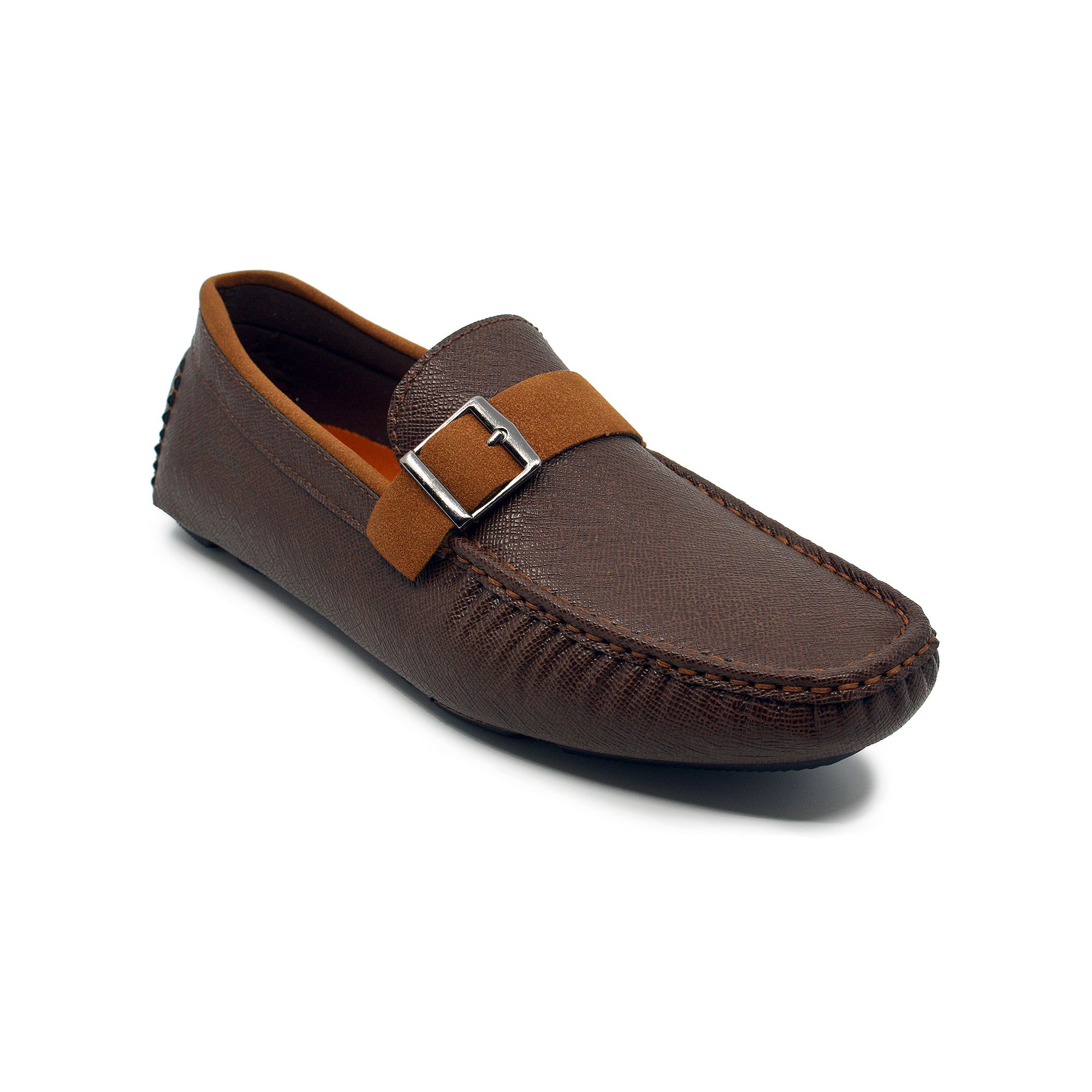 Akademiks Dover Mens Slip-On Shoes, Size: 7, Brown