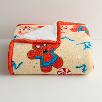The Big One® Marvel Spider-Man Sherpa Throw Blanket