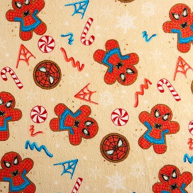 The Big One Marvel Spider-Man Sherpa Throw Blanket