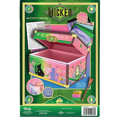 Mattel Wicked Foil Activity Trunk with Gems, Tape & Stickers