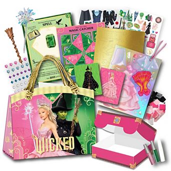 Mattel Wicked Activity Tote with Stickers & Craft Supplies