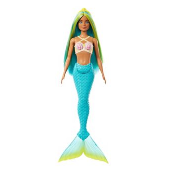 Barbie Mermaid Doll with Headband Accessory and Turquoise Tail