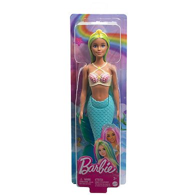 Barbie Mermaid Doll with Headband Accessory and Turquoise Tail