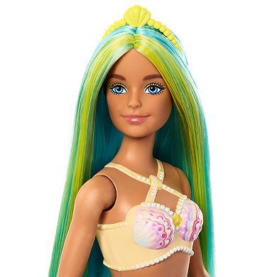 Barbie Mermaid Doll with Headband Accessory and Turquoise Tail