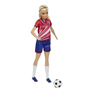Barbie Soccer Doll with Soccer Ball and Cleats