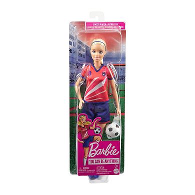 Barbie Soccer Doll with Soccer Ball and Cleats