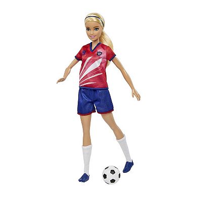 Barbie Soccer Doll with Soccer Ball and Cleats