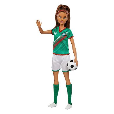 Barbie Soccer Doll with Soccer Ball and Cleats