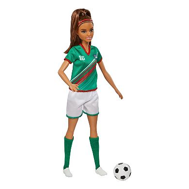 Barbie Soccer Doll with Soccer Ball and Cleats