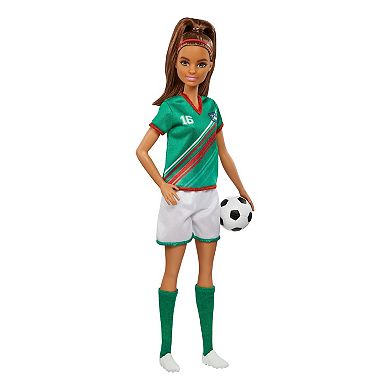 Barbie Soccer Doll with Soccer Ball and Cleats