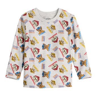 Baby & Toddler Boy Jumping Beans® Paw Patrol All-Over Print Long Sleeve Graphic Tee
