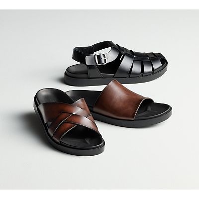 blue dress for baby girl Men's Sandals Classic Leather Dress Shoes Black / US 5 / UK 4 / EU 38 main image 0