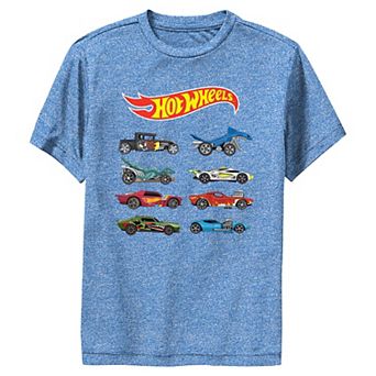 Boys 8-20 Hot Wheels Extreme Cars Lineup Performance Graphic Tee