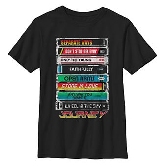 Boys 8-20 Journey Cassette Hits Graphic Tee