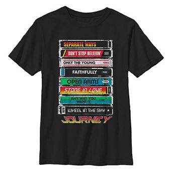 Boys 8-20 Journey Cassette Hits Graphic Tee