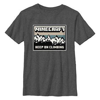 Boys 8-20 Minecraft Keep On Climbing Graphic Tee