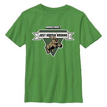 Boys 8-20 Minecraft Just Hoppin' Around Graphic Tee