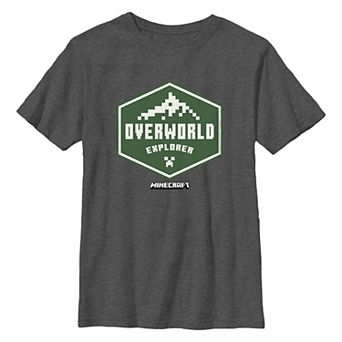 Boys 8-20 Minecraft Overworld Explorer Graphic Tee